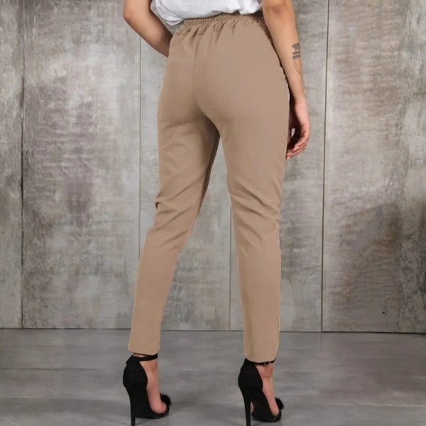 The Alegra Belted Tapered Trousers