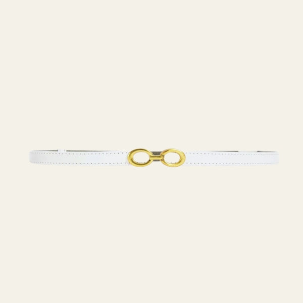 The Portofino Gold-Link Slim Belt