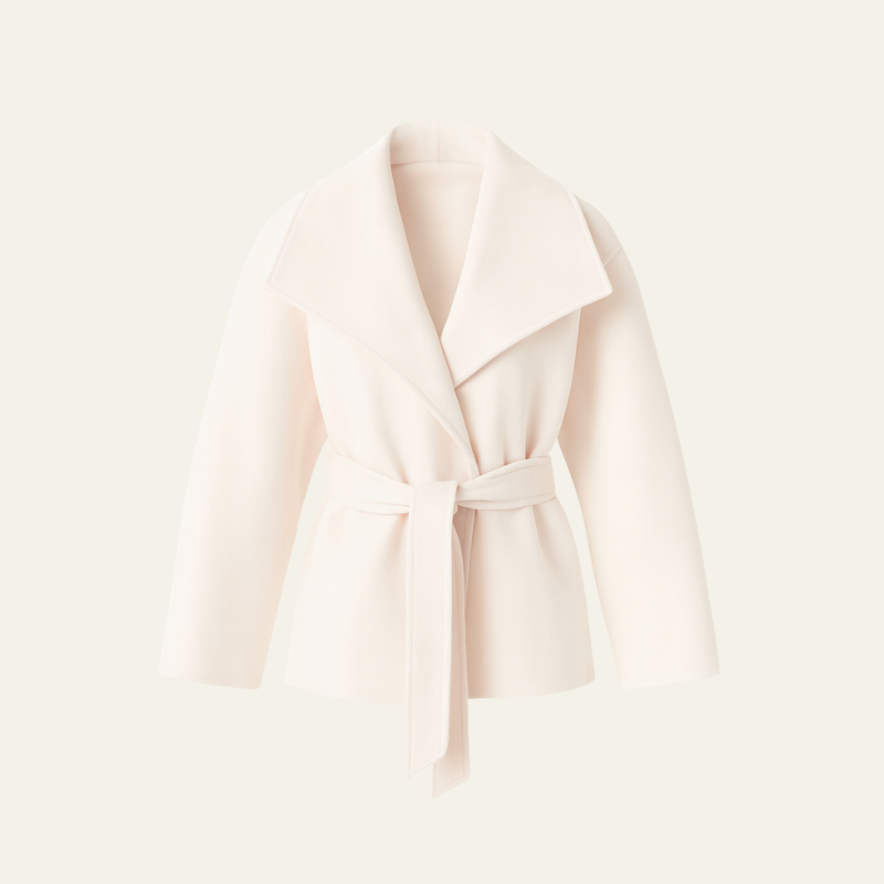 The Vienna Wool Wrap Jacket
