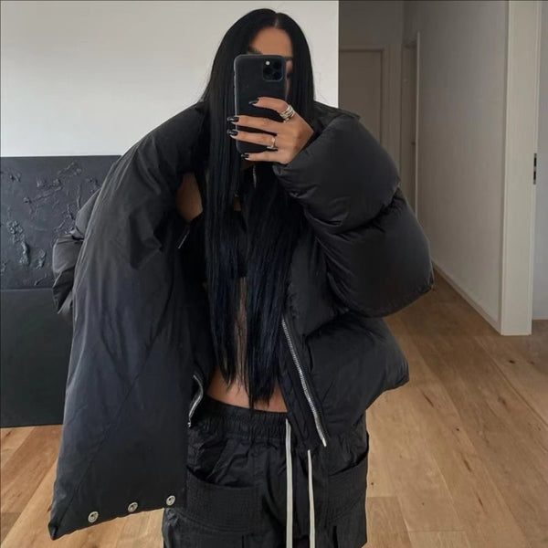 The Oslo Funnel-Neck Puffer Jacket