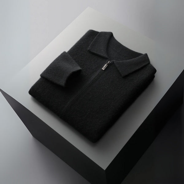 The Lucerne Cashmere Zip Jacket