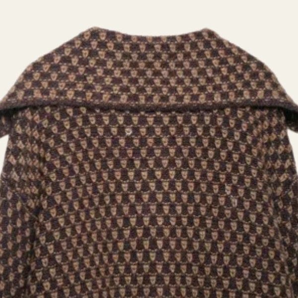 The Verona Textured Pattern Button-Front Jacket