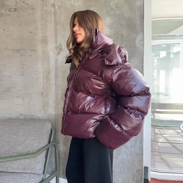 The Aspen Hooded Quilted Puffer Jacket