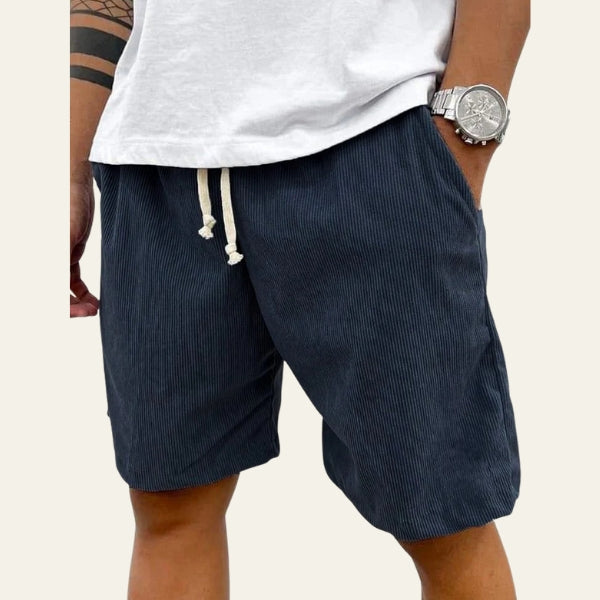 The Kyoto Ribbed Drawstring Shorts