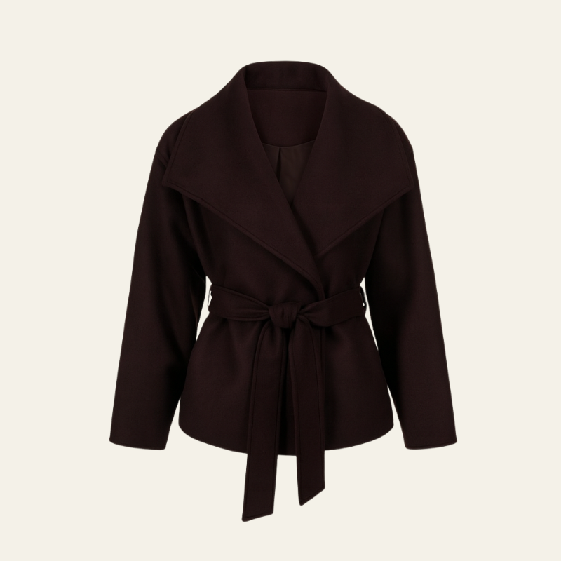 The Vienna Wool Wrap Jacket