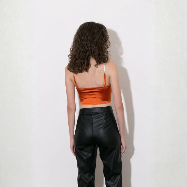 The Florence Draped Corset Cami Top