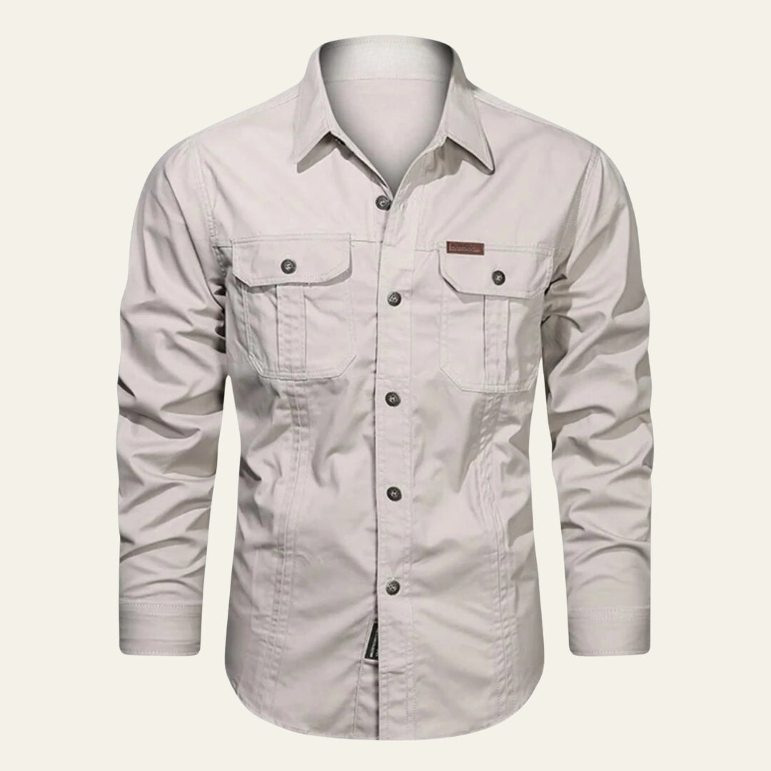 The Atlas Utility Pocket Long-Sleeve Shirt