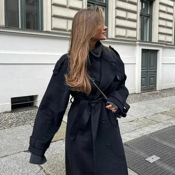 The Oslo Belted Oversized Trench Coat