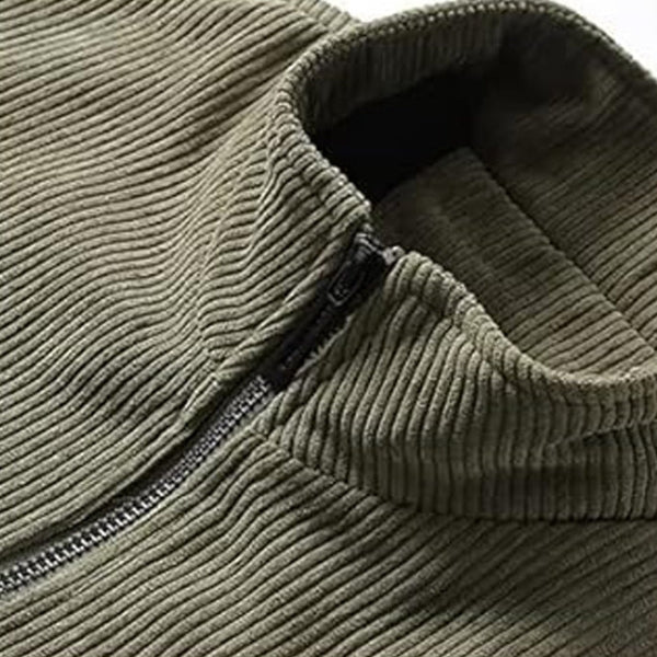 The Hudson Ribbed Zip Jacket