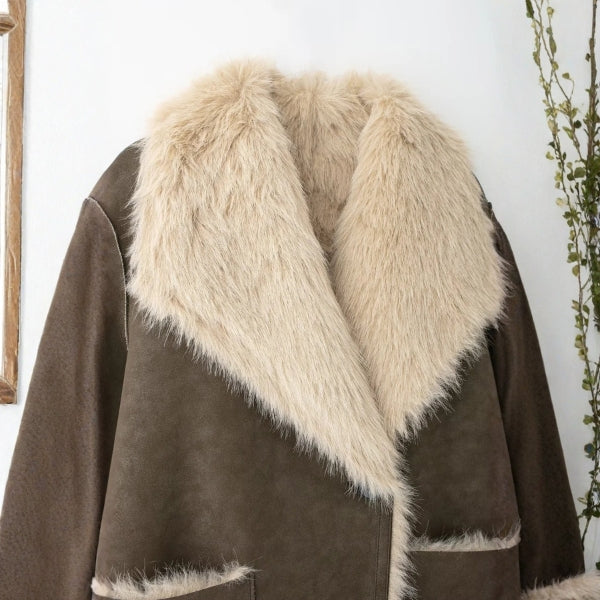 The Chamonix Reversible Shearling Coat