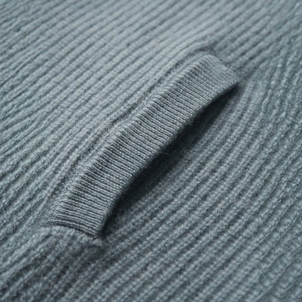 The Sorrento Cashmere Zip Knit