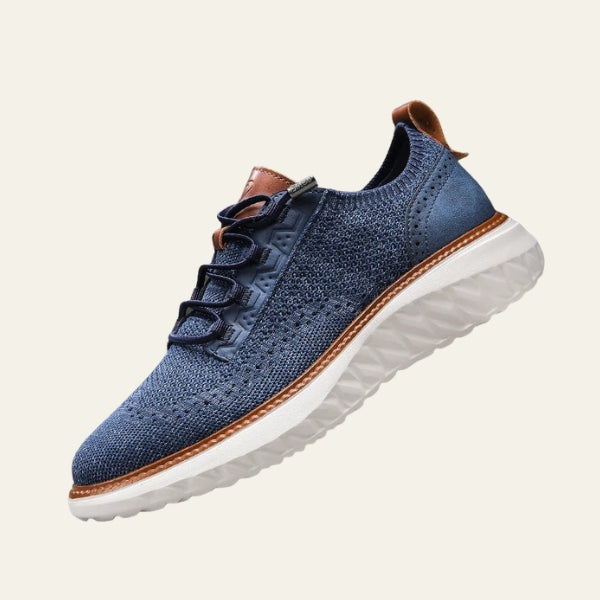 The Riviera Textured Knit Sneakers