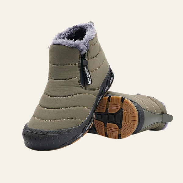 The Alpine Quilted Warm-Lining Winter Boots