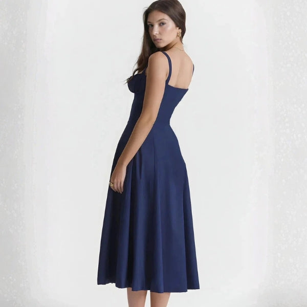 The Sorrento Bustier-Style Midi Dress