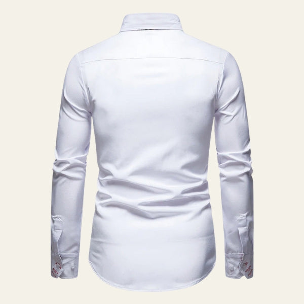 The Milano Contrast-Trim Button Shirt