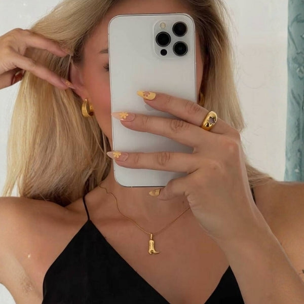 The Austin Boot Charm Necklace