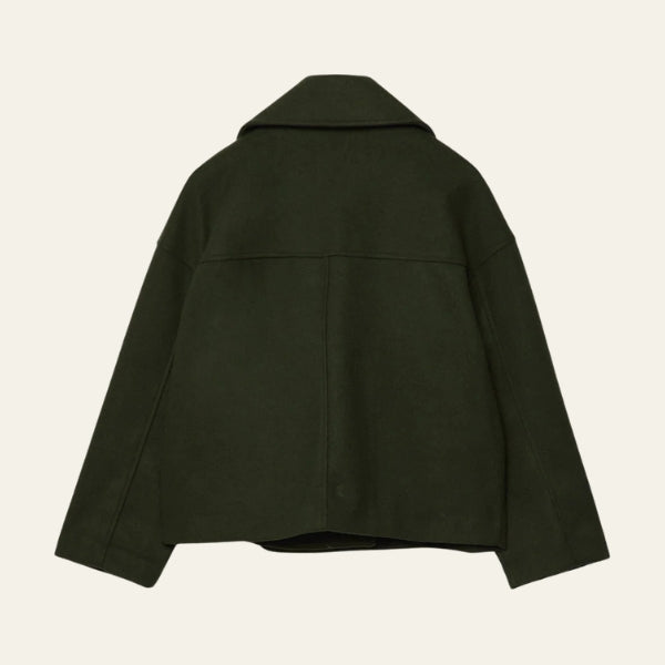 The Kyoto Double-Breasted Short Coat