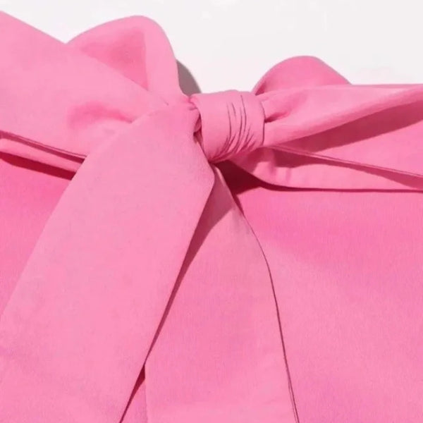 The Verona Floral-Appliqué Mock-Neck Maxi Dress