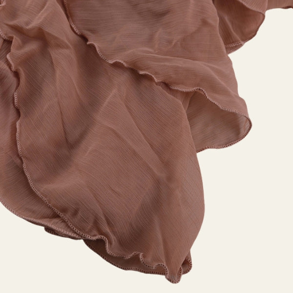 The Santorini Ruffle Cold-Shoulder Dress