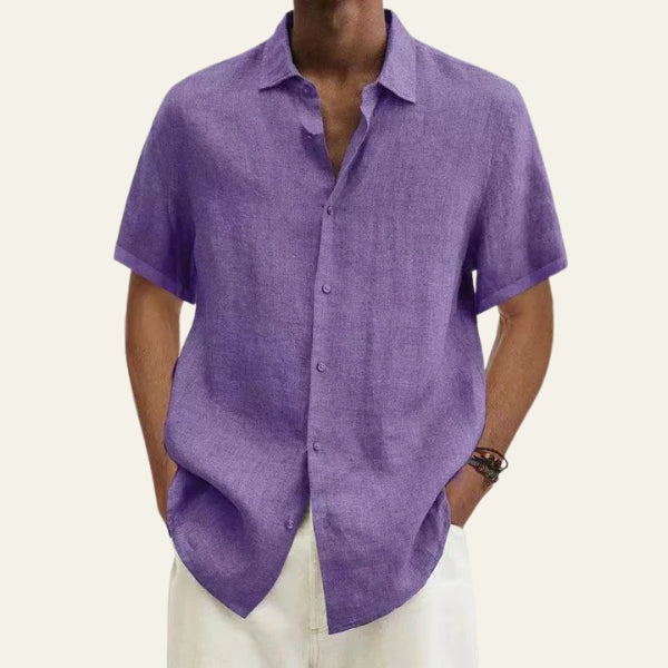 The Sorrento Short-Sleeve Button Shirt