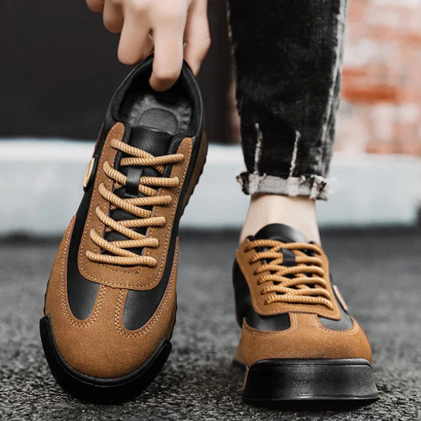 The Riviera Contrast-Sole Sneakers