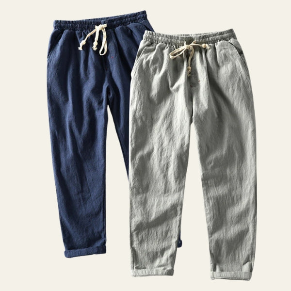 The Amalfi Drawstring Tapered Trousers