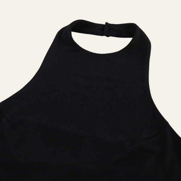 The Santorini Halter-Neck Mini Dress