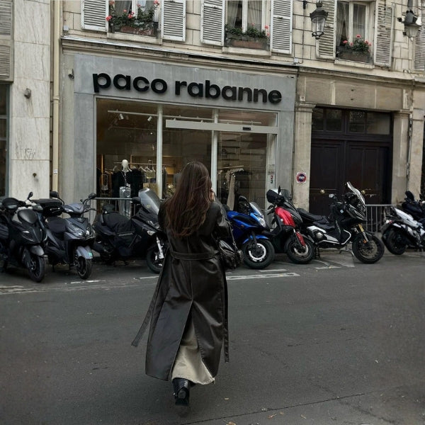 The Milan Leather Trench Coat