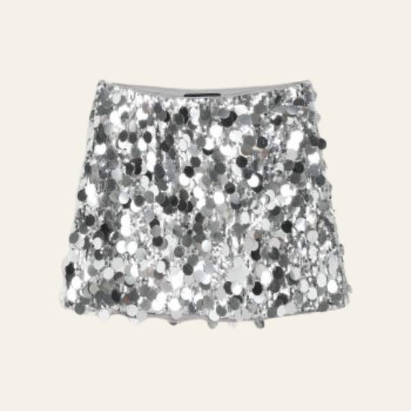 The Monaco Sequin Mini Skirt