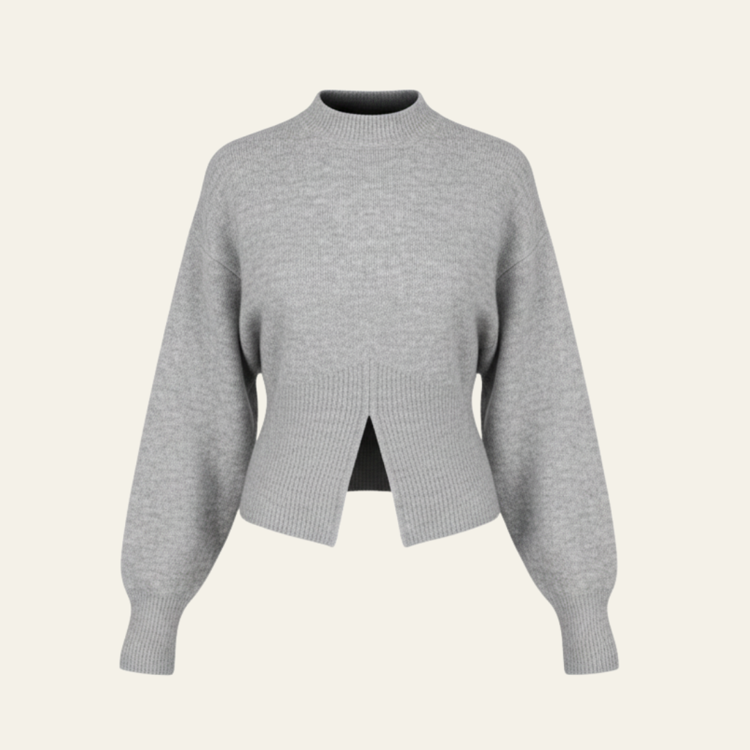 The Elara Split Hem Knit Jumper