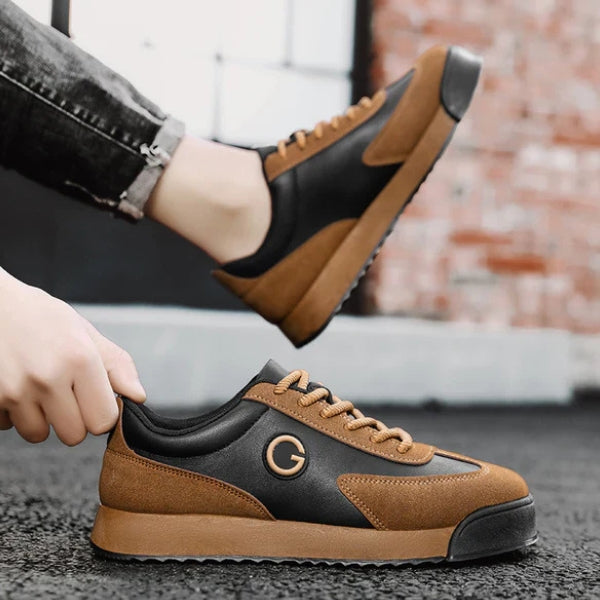 The Riviera Contrast-Sole Sneakers