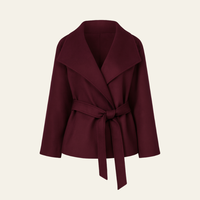 The Vienna Wool Wrap Jacket
