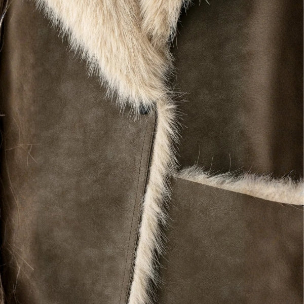 The Chamonix Reversible Shearling Coat