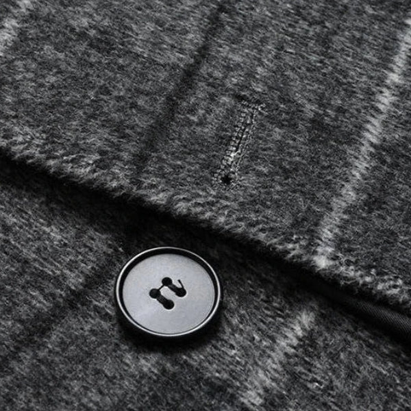 The Camden Checked Single-Breasted Coat