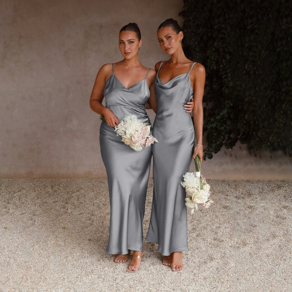 The Sorrento Cowl-Neck Maxi Dress