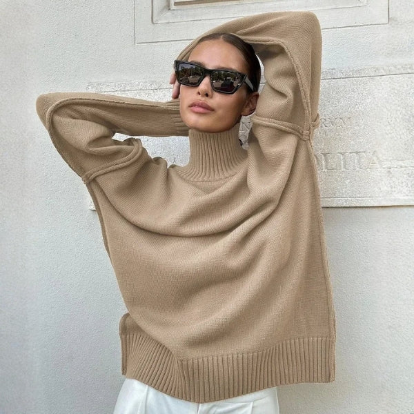 The Stockholm Ribbed Turtleneck Sweater