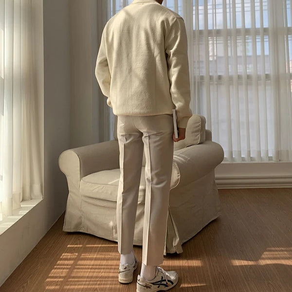 The Oslo Soft-Knit Polo Sweater