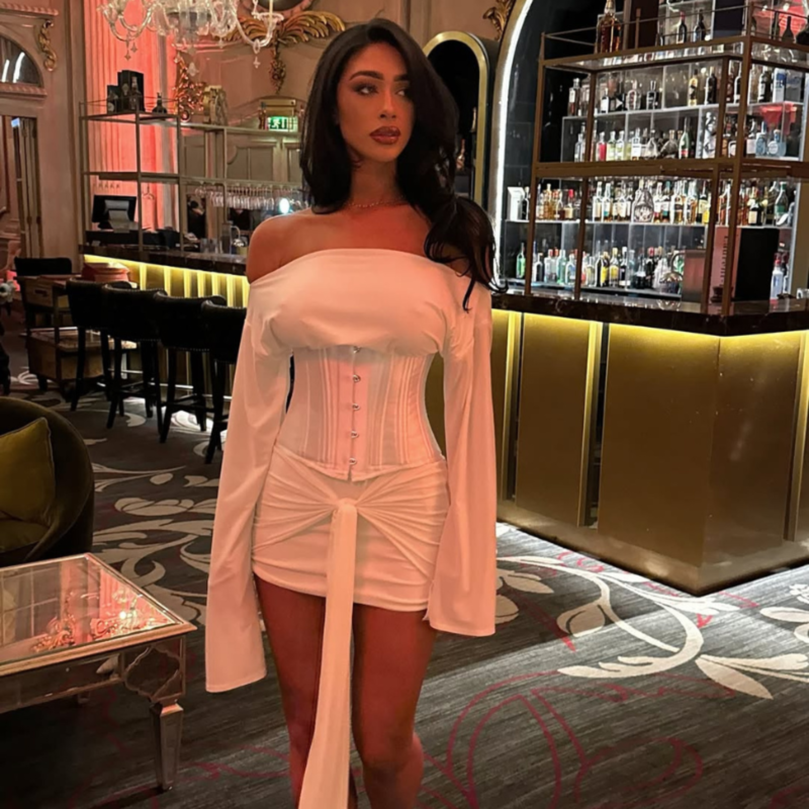 The Vienna Satin Corset