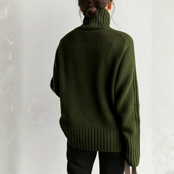 The Aspen Ribbed Turtleneck Sweater