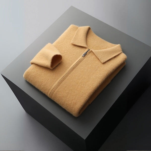 The Lucerne Cashmere Zip Jacket