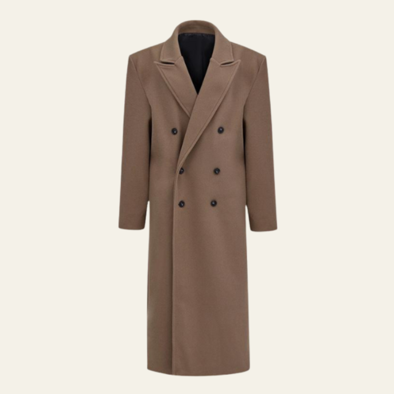 The Edinburgh Wool Double-Breasted Coat