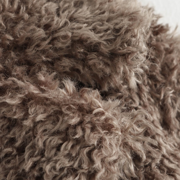 The Siena Curly-Texture Short Coat