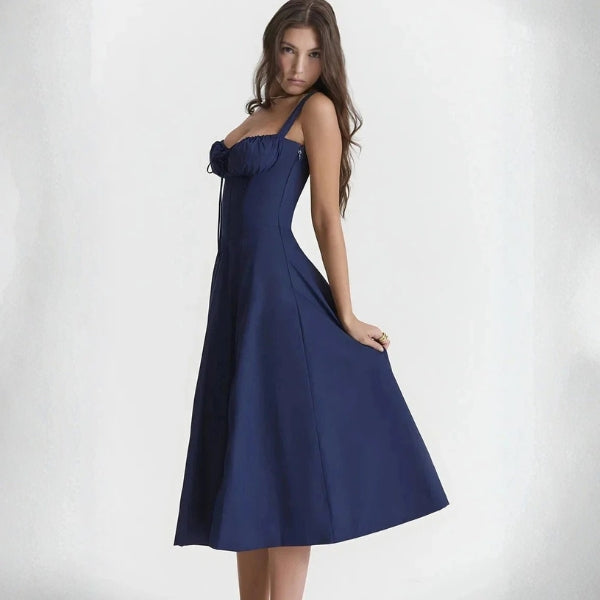 The Sorrento Bustier-Style Midi Dress
