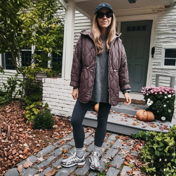 The Camden Drawstring Quilted Hooded Jacket
