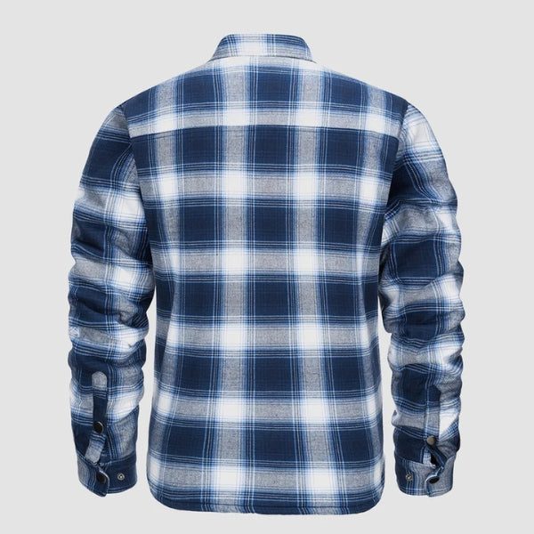 The Aspen Quilted Flannel Overshirt