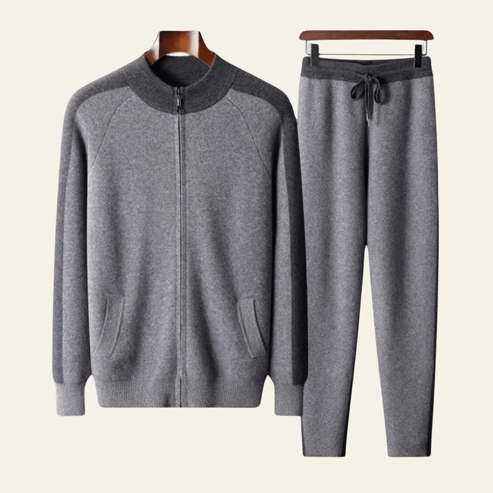 The Portofino Cashmere Multi-Color Jogger Set