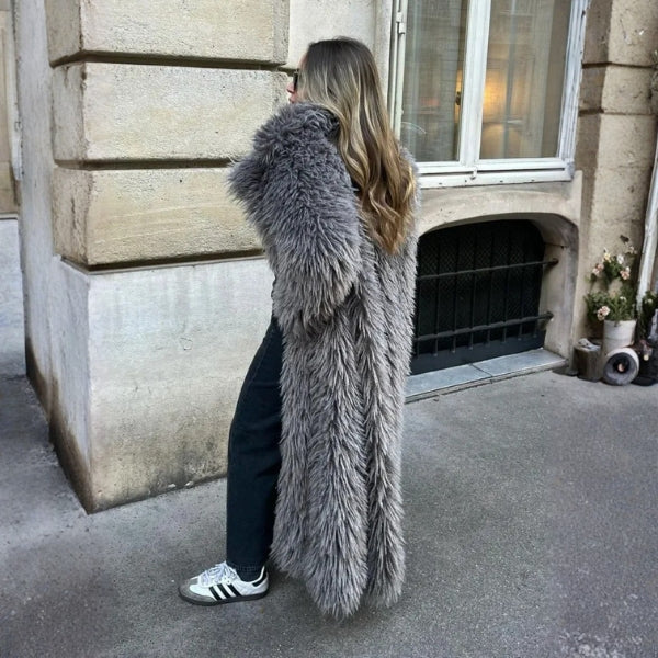The Oslo Faux Fur Maxi Coat
