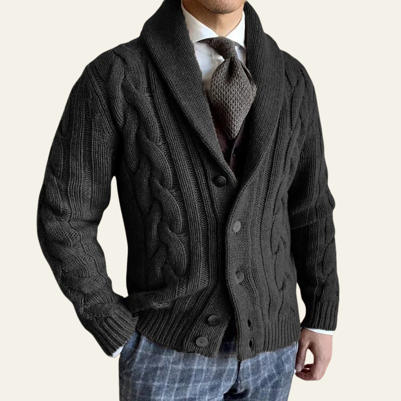 The Edinburgh Shawl Cardigan