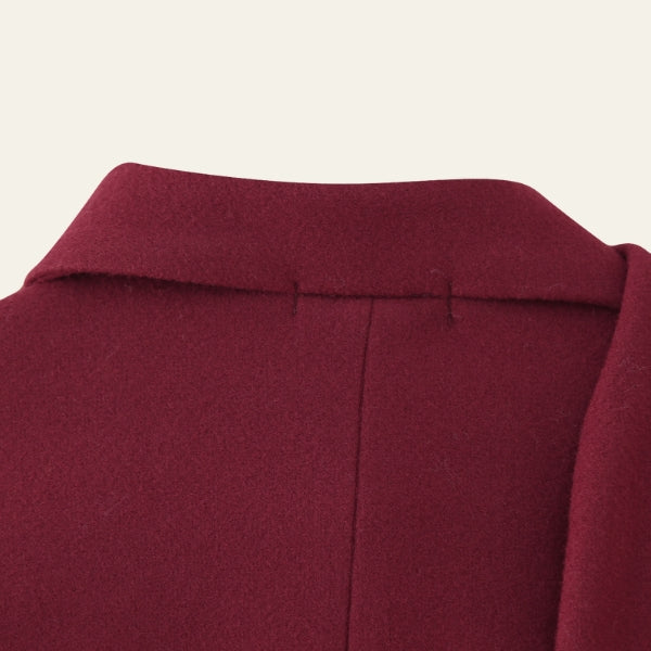 The Florence Scarf-Detail Short Coat