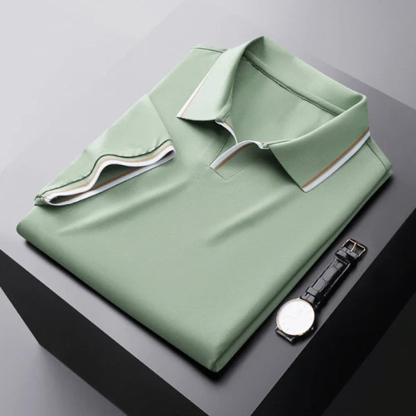 The Riviera Contrast-Trim Polo Shirt